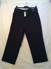 Ladies BNWT M&S navy slim