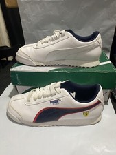 Puma Scuderia Ferrari Roma 339973-02 Men's White Shoes Size US 6.5 C Junior