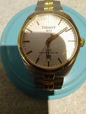 Tissot PR 100 Powermatic 80 Mens Two tone automatic watch 39mm