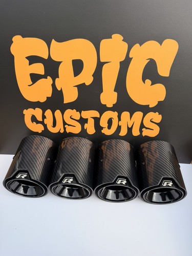Carbon exhaust tips - 4",