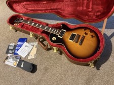2019 Gibson Les Paul Traditional in Tobacco Burst w/ Handmade PAF Clone Pickups