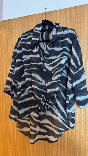 French connection animal print - french,