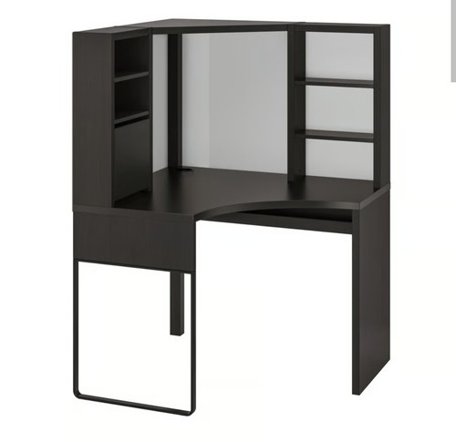 Ikea micke black corner desk - micke,