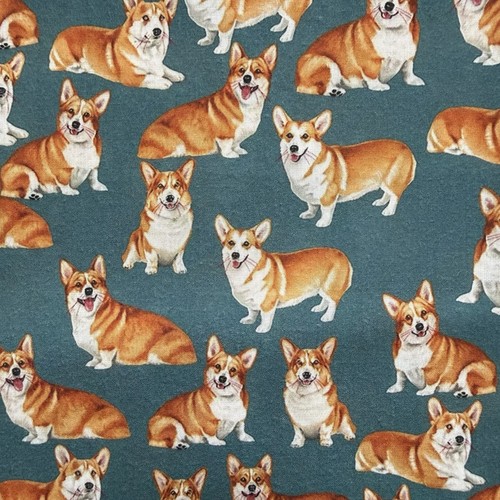Polycotton fabric dog - polycotton, puppy