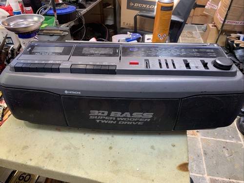Hitachi 3d40e boombox - 3d40e,
