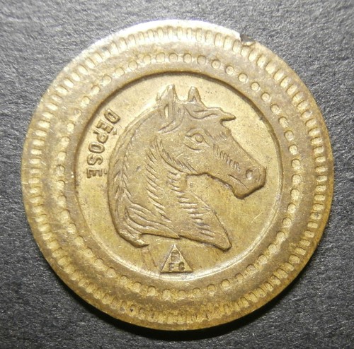 France machine token horse - france,