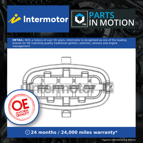 Air mass sensor - air, fits