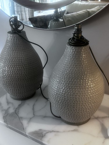 Matching pair taupe textured - taupe,
