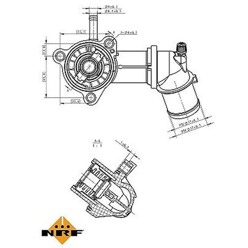 Nrf 725164 thermostat coolant - thermostat,,