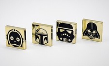 Lego Chrome Gold Tile 2x2 3068