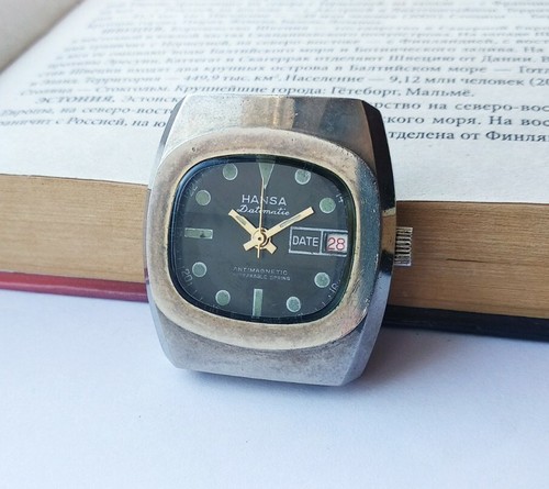 Vintage watch hansa - vintage, datomatic