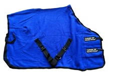 Royal Blue Shetland Pony Fleece Travel Show cooler Rugs Size 3'0" - 5'0" 