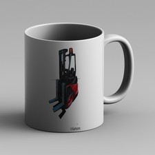 Kartoons Koolart Mug Lansing Bagnall Red / Black fork lift 819