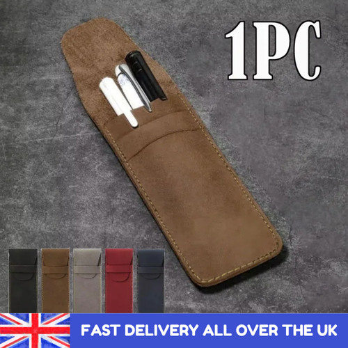 Vintage leather pen - vintage,