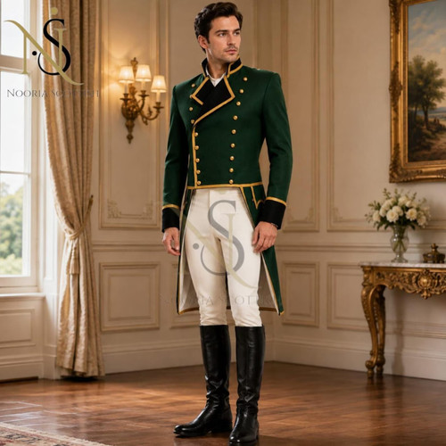 Green napoleonic military - green,