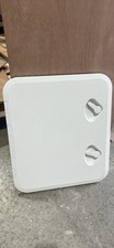 Nuova Rade Top Line hinged access / inspection boat hatch 460mm x 525mm - white