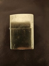 Zippo Lighter Solid Brass 2020 Used and Fully Working No Box