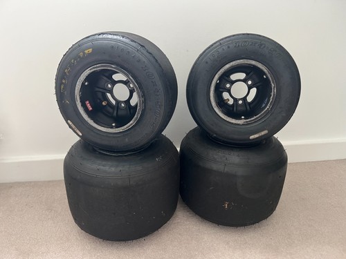 Dunlop slick tyres - dunlop, on