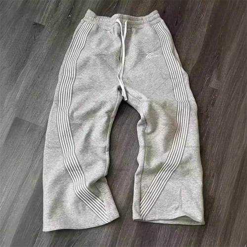 Y2k gray casual pants - y2k,