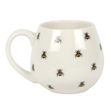 Cute Bee Print Ceramic Mug |