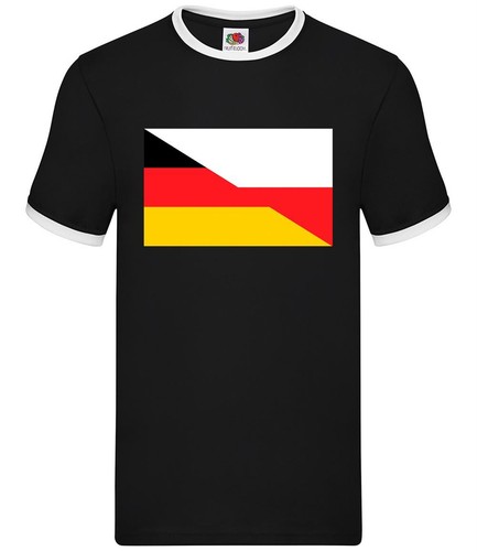 Half german polish flag mens - flag,