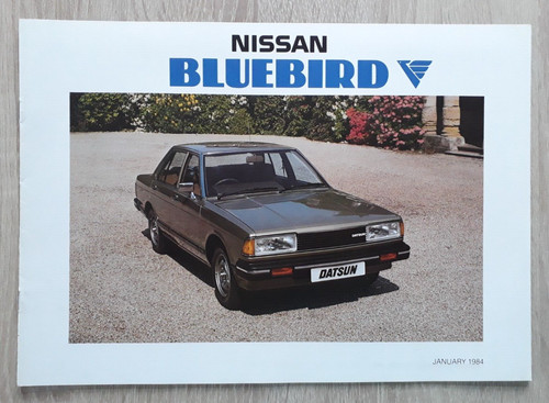 Nissan bluebird range brochure - nissan,