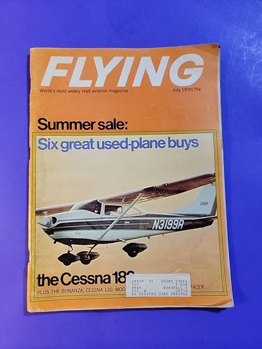 Flying july 1970 vintage - flying, ✈️vintage