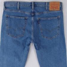 Mens Levi's 512 LOW BALL A5999 Stretch Slim Tapered Blue Jeans W40 L34