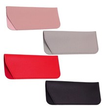 2pcs Leather Eyeglass Cases
