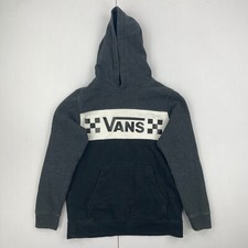 VANS Hoodie Small Black Grey