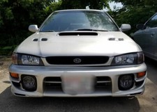 FITS SUBARU IMPREZA GC8 CLASSIC 1999-2000 FOG LIGHT COVERS METAL MESH Z0869