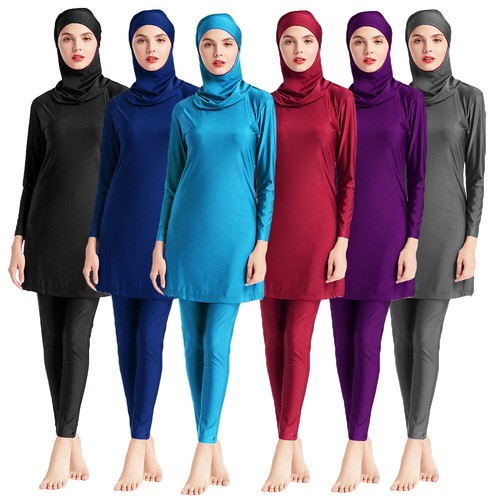3pcs full cover women - women, swimwear