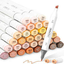 Ohuhu 36 Skin Tone Colors