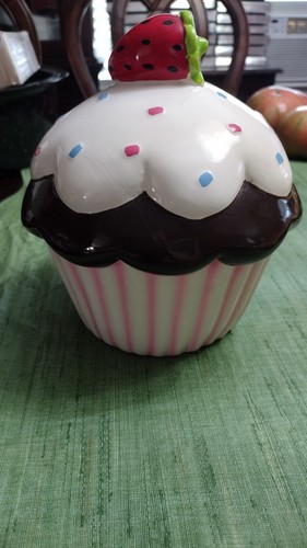 Giant cupcake piggy bank - piggy,