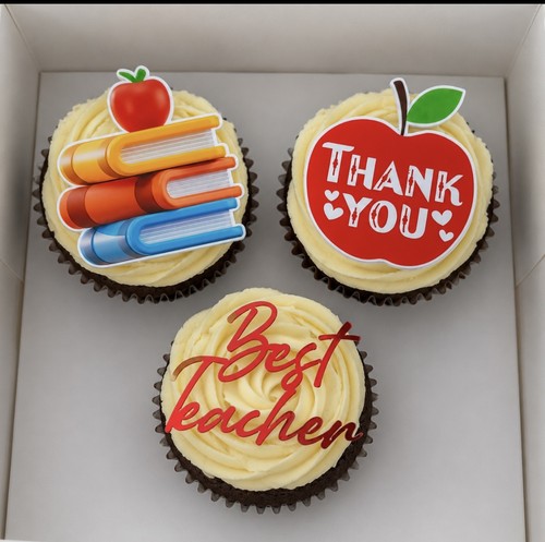 Thank you teacher cupcake - you,