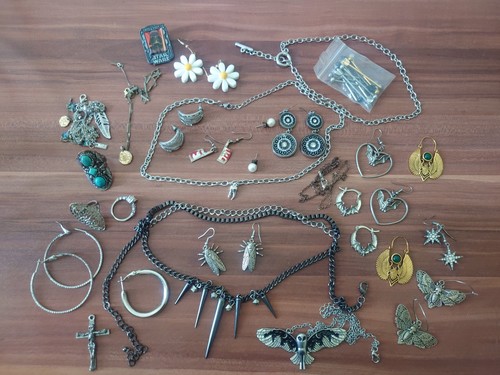 Goth jewelry bundle job - jewelry,
