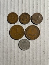 Portuguese Angola 6 Coins 1954–1963 | 50 Centavos–2.50 Escudos