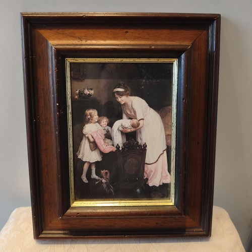 Vintage framed art - vintage, print
