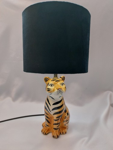 Ceramic tiger ornament table - tiger,