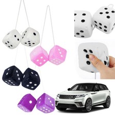 Soft fluffy furry dice - soft,