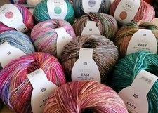 150g BALLS NEW RICO SUPERBA EASY 8 DK SOCK YARN/WOOL