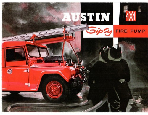 Austin gipsy fire pump early - gipsy,