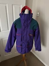 Men’s Vintage 90’s Purple, Green & Red Berghaus Fitzroy Jacket Size Small
