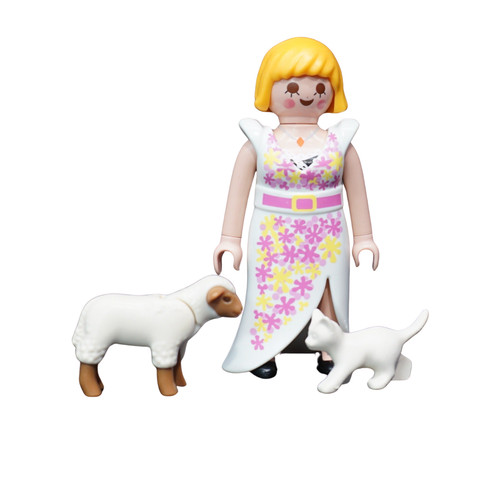 Playmobil figure woman white