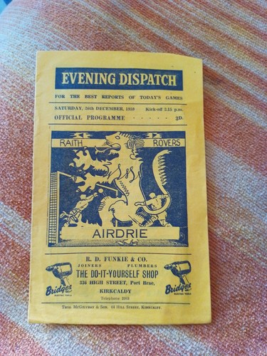 Raith rovers airdrie match - rovers,