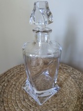 Tipperary Crystal Twist Decanter & Stopper Stunning Clean Condition 