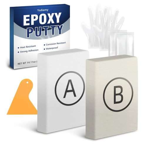 Epoxy putty white 14oz - white,
