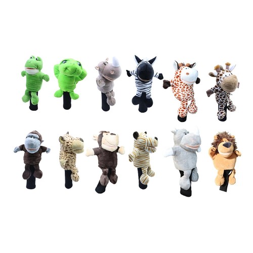 Animal golf club head cover - animal,