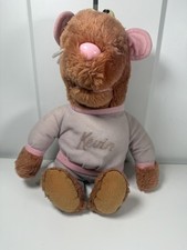 Rare Vintage Kevin the Gerbil  13" 1984 Plush toy - Roland Rat - Hasbro
