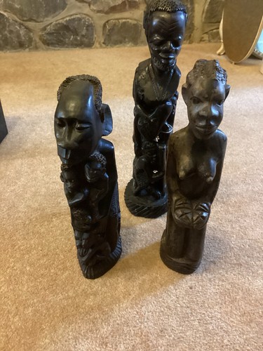 African wooden sculptures - 3,